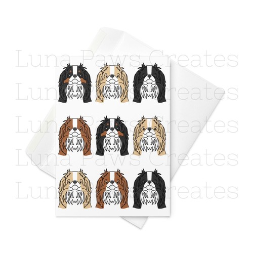 Japanese chin card - chin,