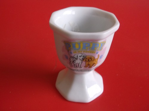 Egg cup puppy dog - egg,