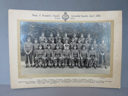 Post wwii grenadier guards - grenadier,