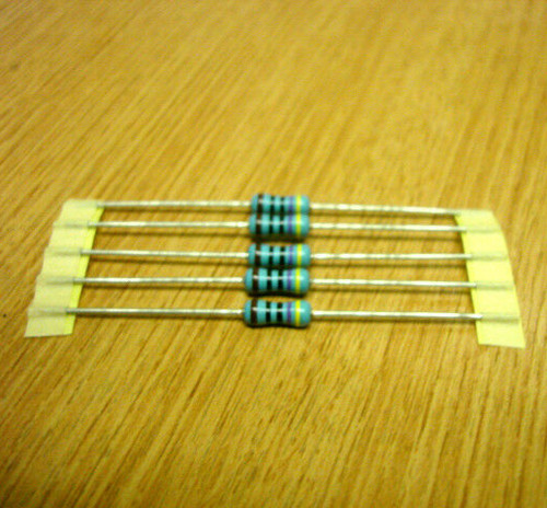 Mfr5 resistors rated 75watt - mfr5, 0.75watt