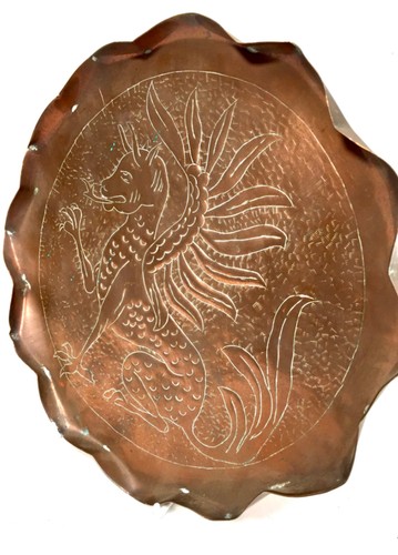 Antique arts crafts copper - &,