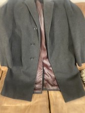 Crombie style coat in