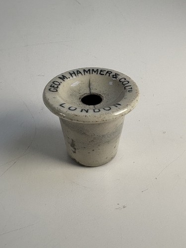Porcelain inkwell insert geo - inkwell,