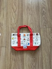 Miffy Canvas Tote Bag – Red