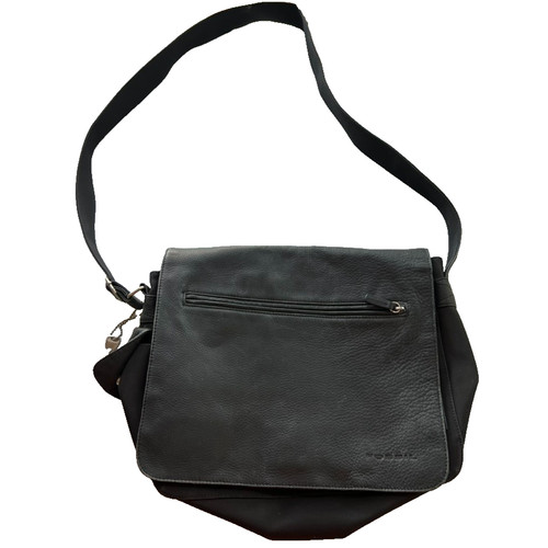 Vintage fossil black pebble - vintage,