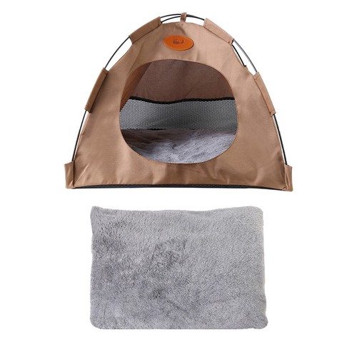 Pet tent house with soft - tent,