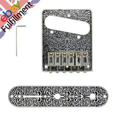 Chrome Electric Guitar Bridge