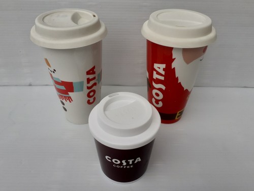 Costa coffee ceramic cups - costa,