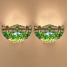 Pair Dragonfly Style Tiffany