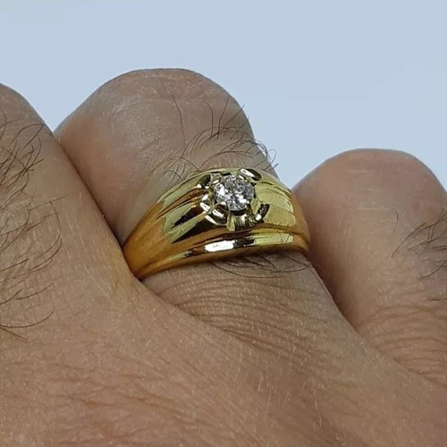 14k yellow gold - gold, 1.00ct