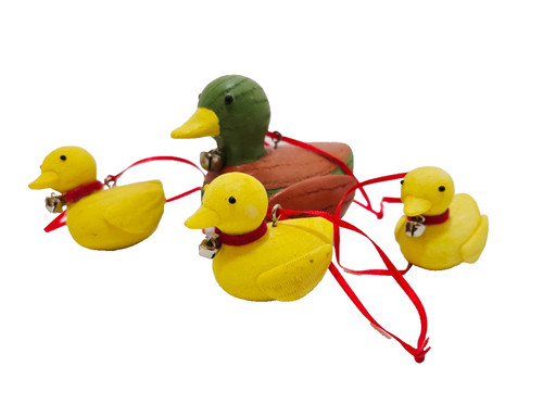 Vintage set mallard duck - set, 4