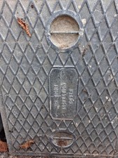 Reclaimed Manhole Covers with