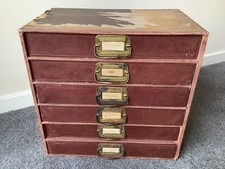 Set of vintage wood and