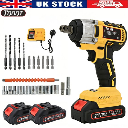Cordless electric impact - 1/2",