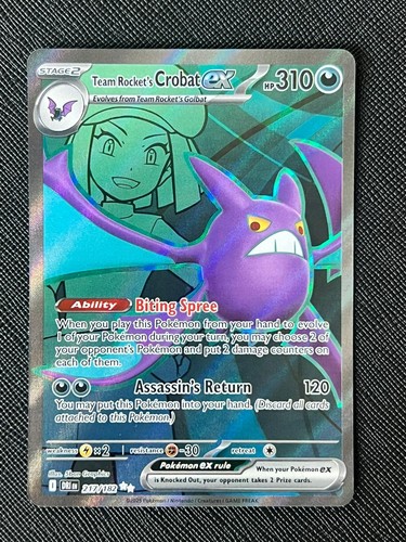 Team rockets crobat 217 - rockets, 217/182