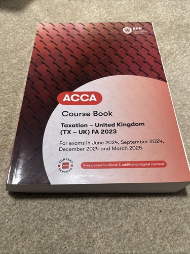 Acca taxation 2023 - (tx, fa