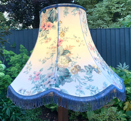 Pair large vintage floral - vintage,