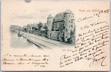 Koblenz Vintage Postcard Old