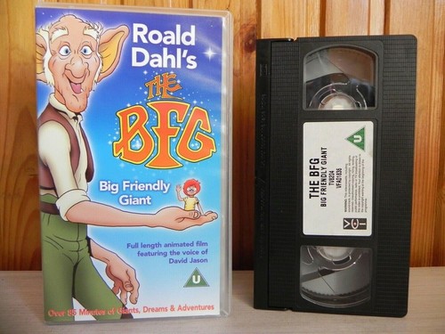 The bfg vhs tape original - the,