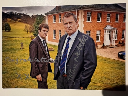 Signed photo john nettles - photo,
