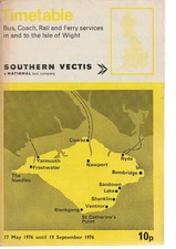 SOUTHERN VECTIS BUS TIMETABLE