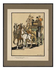 Elegant Vintage Horse Carriage