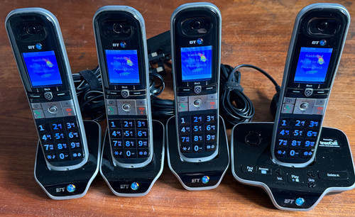 8600 quad cordless phones - bt,