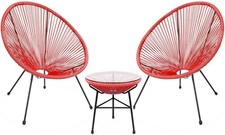 Barton 3 PCS Rattan Patio