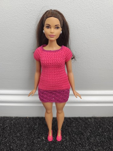 Curvy barbie doll with - curvy,