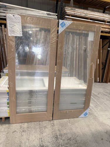 78x33 35mm oak p10 clear - x2,