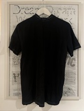 Acne Studios Black Branded High Neck T-Shirt - Size XXS