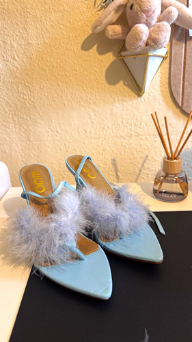 Ego blue faux - ego, pointed