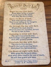 RELIGIOUS TRACT (DRUMMOND’S)