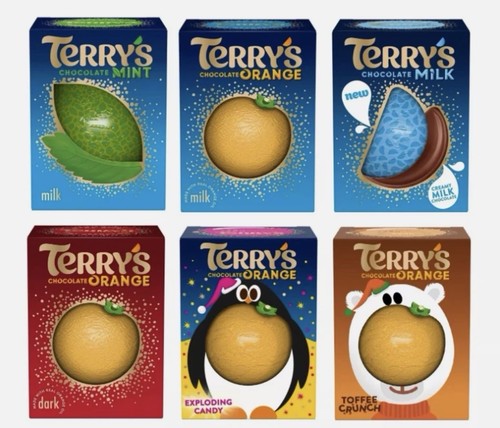 Terry chocolate orange ball - chocolate,