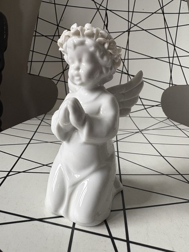 Vintage praying angel cherub - angel,