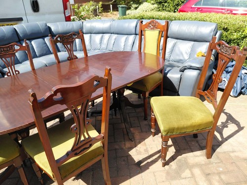 Vintage mahogany extending - vintage,