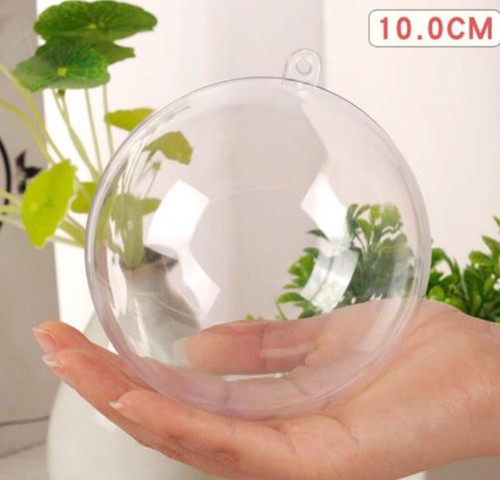 Transparent open plastic - open,