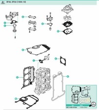 Powerhead Gasket Set for 40 HP