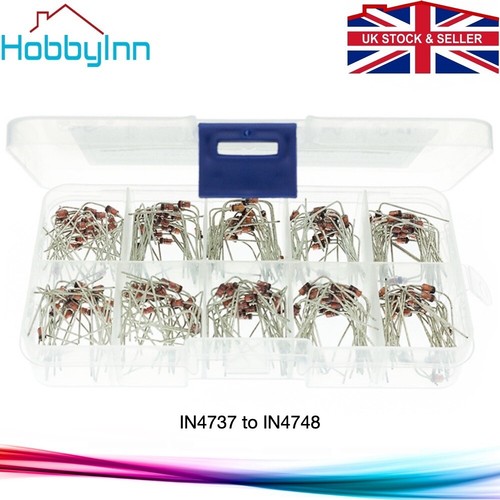 200pcs zener diode assortment - zener,