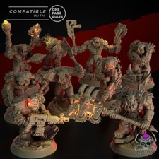 Space Orks Wasteland Marauders 8 Legs Miniatures - Wargaming Miniature Grimdark