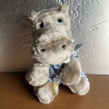 Vintage 1980’s Silent Night Hippo Soft Plush Toy Window Sucker