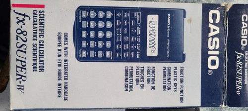Vintage casio 82super w - casio, fx-82super-w