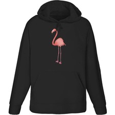 'Standing Flamingo' Adult Hoodie / Hooded Sweater (HO053673)