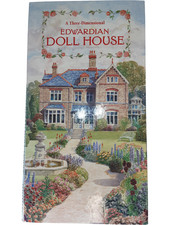 Three-Dimensional Edwardian Doll House Pop-Up Book Vintage Style Collectible