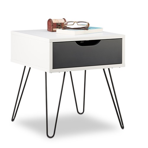 Bedside table white - bedside,