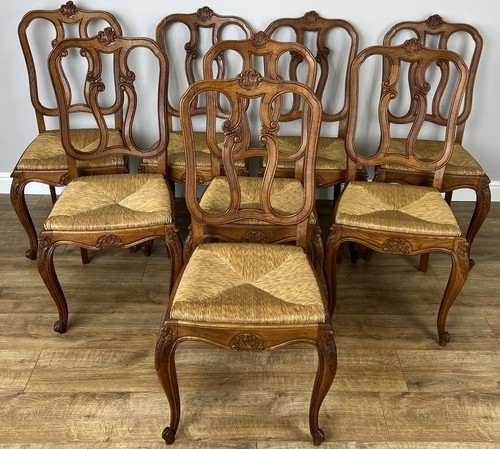 Dining chairs vintage french - chairs,