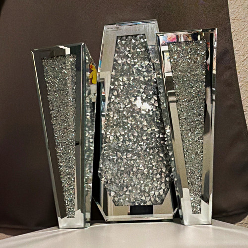Set mirrored glass mosaic - mirrored,
