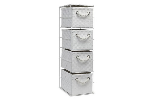 Arpan white drawer storage - 4,
