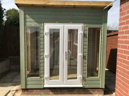 French patio white upvc - /,