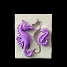 SEA HORSE Silicone Fondant